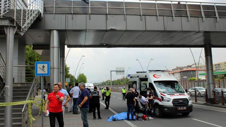Kayseri’de feci olay! Üst geçitten düşen kadın hayatını kaybetti